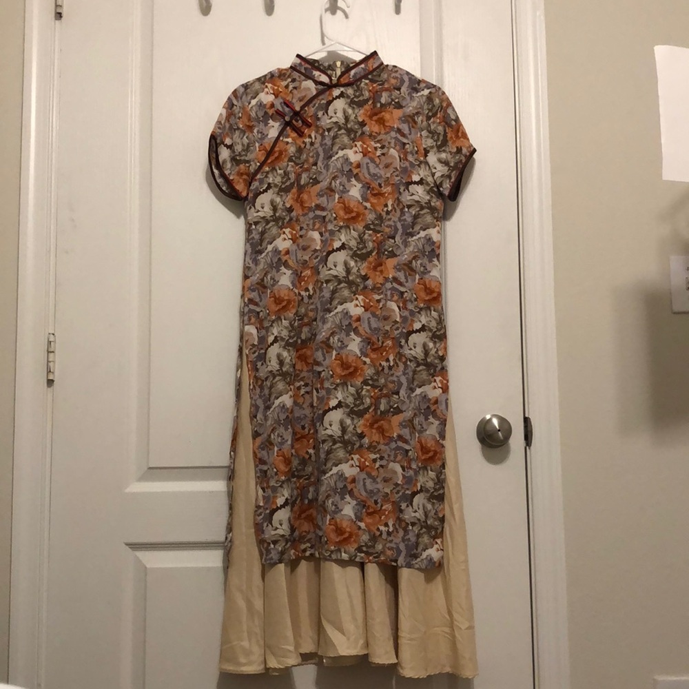 Cheongsam style dress